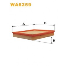 WA6259 WIX FILTERS Повітряний фільтр