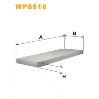 WP6818 WIX FILTERS Фільтр повітря у внутрішньому просторі