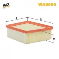 WA9606 WIX FILTERS Повітряний фільтр