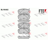 BL1954A2 FTE Комплект гальмівних колодок дисковий гальм