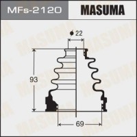 MFs-2120 MASUMA Комплект пыльника, Привідний вал