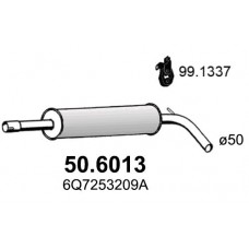 50.6013 ASSO Середній глушник вихлопних газів