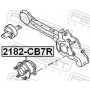 2182-CB7R FEBEST Ступиця колеса