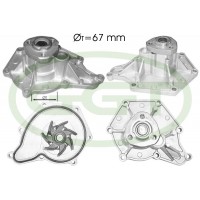 PA12538 GGT Водяний насос охолодження двигуна