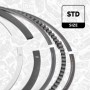 R1003700 ET ENGINETEAM Комплект поршневих кілець