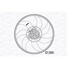 069422563010 MAGNETI MARELLI Вентилятор охолодження двигуна