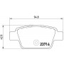 FK20009 KAISHIN Комплект гальмівних колодок дисковий гальм