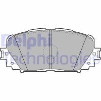 LP2123 DELPHI Комплект гальмівних колодок дисковий гальм