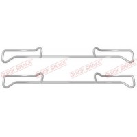 109-1678 QUICK BRAKE Комплектуючі колодки дискового гальма