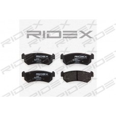 402B0198 RIDEX КомплеК т гальмівних колодок, дискове гальмо