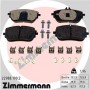 22988.190.2 ZIMMERMANN Комплект гальмівних колодок дисковий гальм