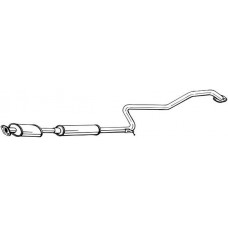 288-577 BOSAL Середній глушник вихлопних газів