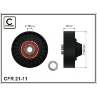 21-11 CAFFARO Паразитный / ведущий ролик, Поліклиновий ремінь