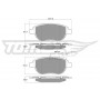 TX 14-45 TOMEX Brakes Комплект гальмівних колодок дисковий гальм