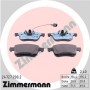 24727.200.2 ZIMMERMANN Комплект гальмівних колодок дисковий гальм