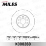 K000260 MILES Гальмівний диск