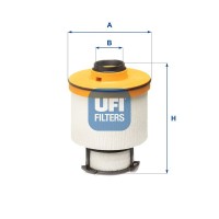 26.139.00 UFI Паливний фільтр