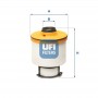 26.139.00 UFI Паливний фільтр