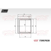 72957020 MAXTECH Поршень корпус скоби гальма