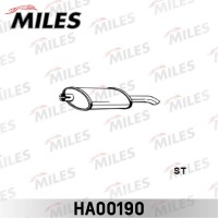 HA00190 MILES Глушник вихлопних газів кінцевий