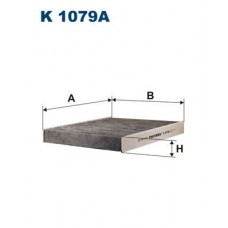 Фільтр повітря у внутрішньому просторі FILTRON K 1079A