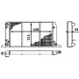CR 412 000S MAHLE Радіатор охолодження двигуна