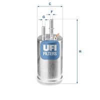 31.951.00 UFI Паливний фільтр
