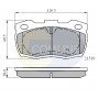 CBP01052 COMLINE Комплект гальмівних колодок дисковий гальм