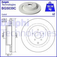 BG5039C DELPHI Гальмівний диск