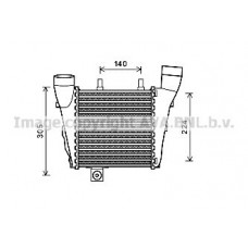 AI4321 AVA QUALITY COOLING Интеркулер