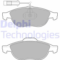 LP1777 DELPHI КомплеК т гальмівних колодок, дискове гальмо