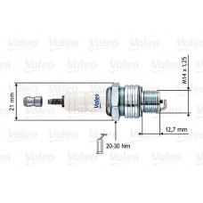 246882 VALEO Свічка запалювання
