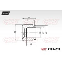72934029 MAXTECH Поршень корпус скоби гальма