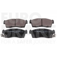 5502225225 EUROBRAKE Комплект гальмівних колодок дисковий гальм