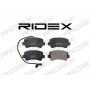 402B0704 RIDEX Комплект гальмівних колодок дисковий гальм