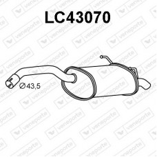 LC43070 VENEPORTE Глушник вихлопних газів кінцевий
