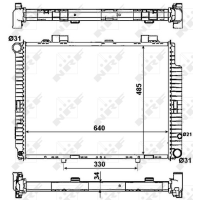 WG1722599 WILMINK GROUP Радіатор охолодження двигуна