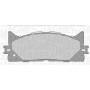 363916060641 MAGNETI MARELLI Комплект гальмівних колодок дисковий гальм