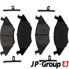 1163600110 JP GROUP Комплект гальмівних колодок дисковий гальм