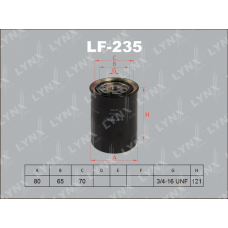 LF-235 LYNXauto Паливний фільтр