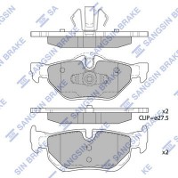 SP2158 Hi-Q Комплект гальмівних колодок дисковий гальм