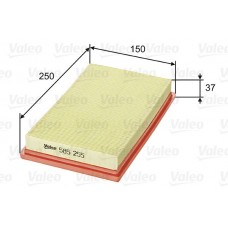 585255 VALEO Повітряний фільтр