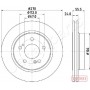 DP-0506C JAPANPARTS Гальмівний диск