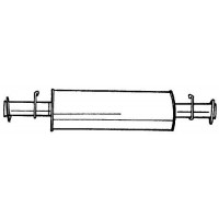 32405 SIGAM Середній глушник вихлопних газів