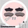 21945.160.1 ZIMMERMANN КомплеК т гальмівних колодок, дискове гальмо