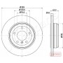 DP-0125C JAPANPARTS Гальмівний диск