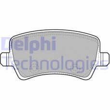 LP2008 DELPHI Комплект гальмівних колодок дисковий гальм