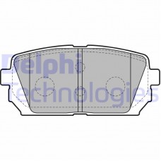 LP2051 DELPHI Комплект гальмівних колодок дисковий гальм