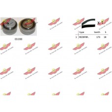 04.5076 AUTOKIT Комплект ременя ГРМ