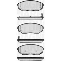 363916060447 MAGNETI MARELLI Комплект гальмівних колодок дисковий гальм
